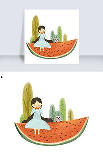 吃瓜娱乐背景板图片大全