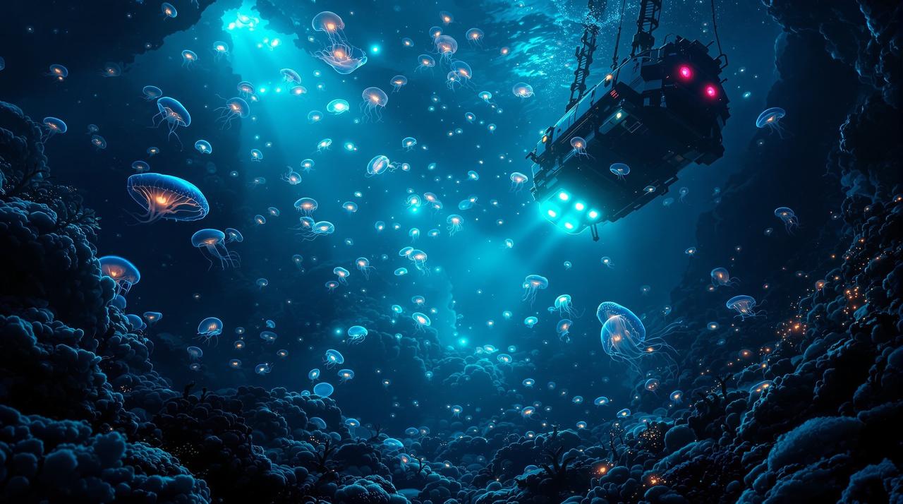 久爱免费视频纪录片：深海发光生物探秘之旅
